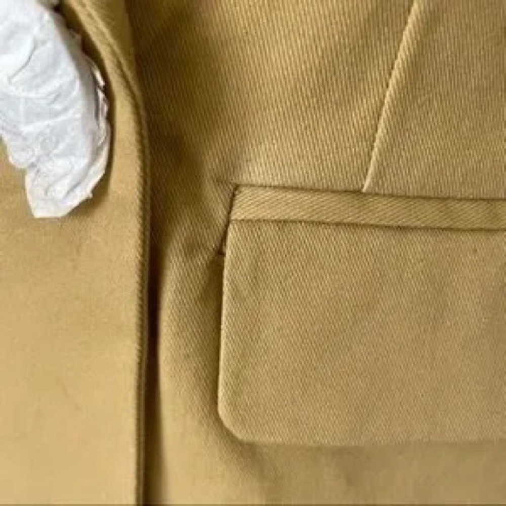 Billie the Label New With Tags Diana Blazer Color Khaki Size XS - Picture 8 of 15